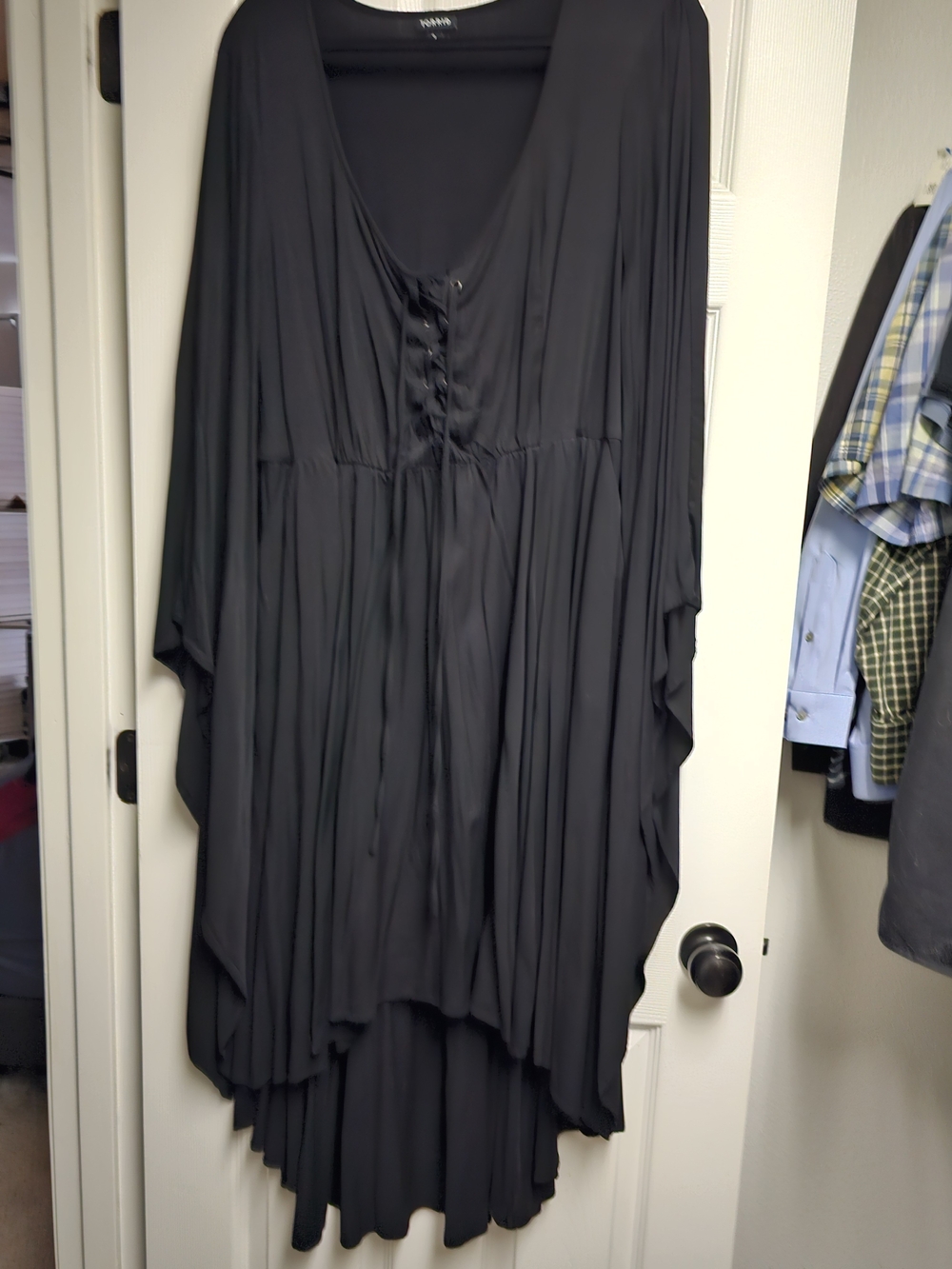 torrid Black High-Low Flowy Dress